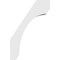 Ekena Millwork 4-in. W x 16-in. D x 24-in. H Legacy Architectural Grade PVC Knee Brace BRCP04X16X24LEC - alternate 4